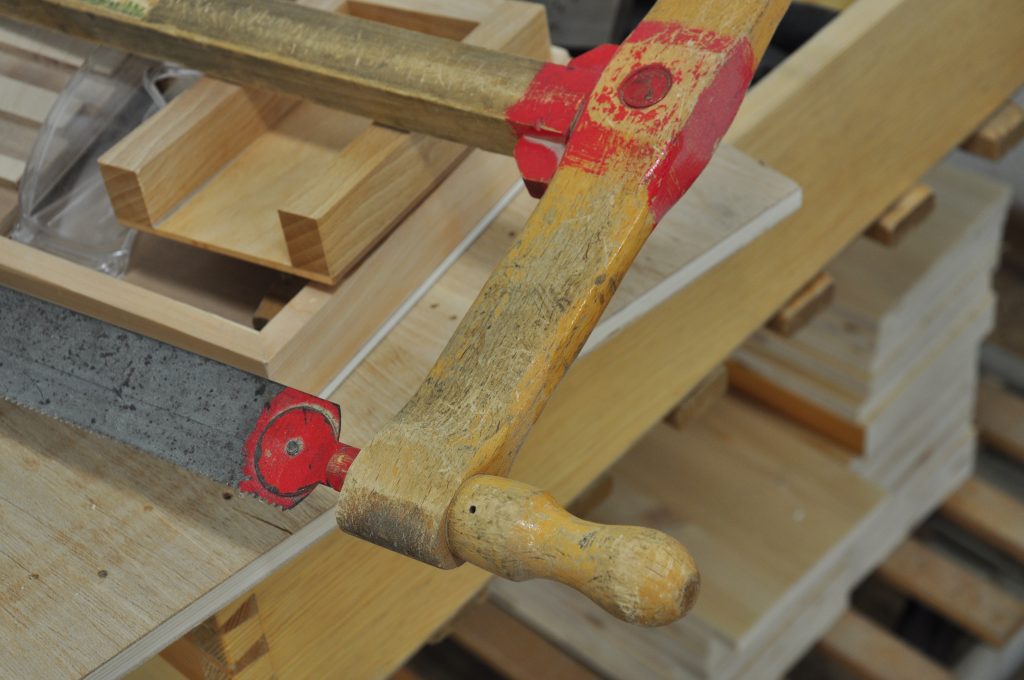 Foto zeigt traditionelle Handwerkzeuge für Schreiner