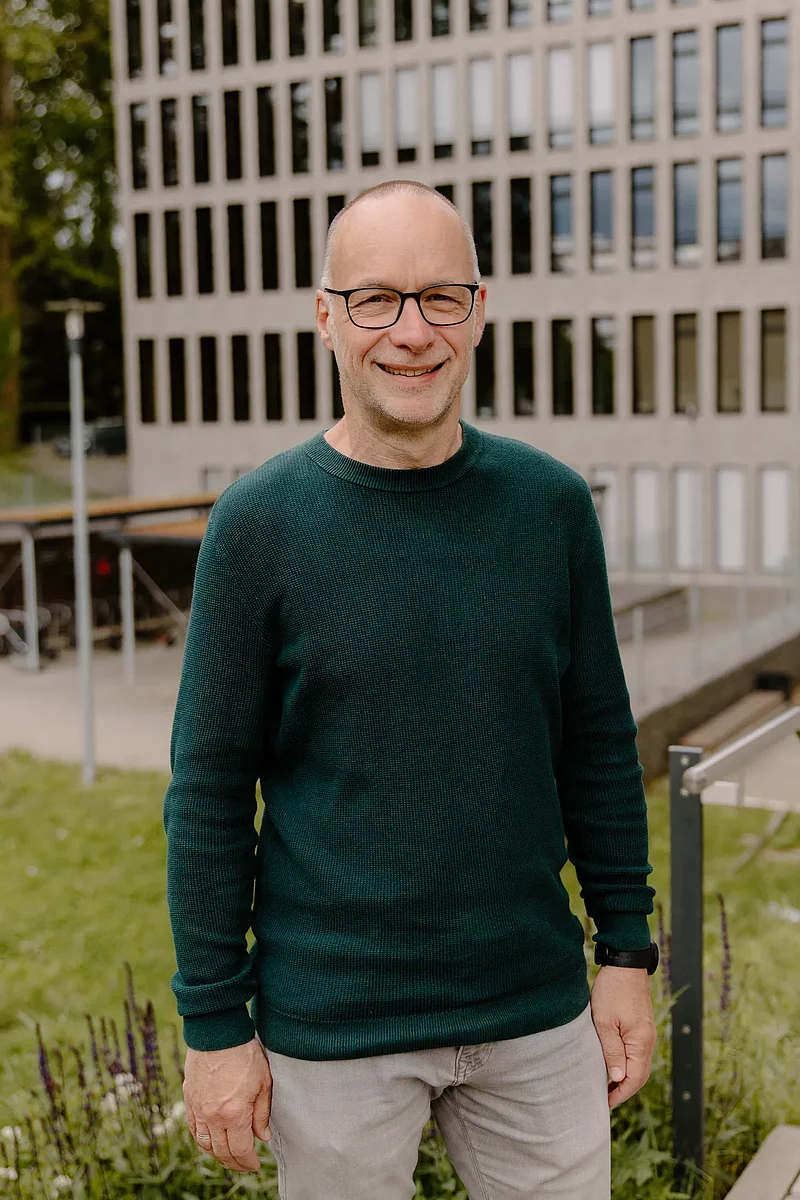 Das Foto zeigt den Abteilungsleiter Bernd Konstanzer.